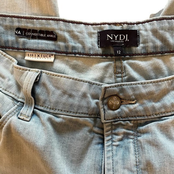 NYDJ Not Your Daughter's Jeans Size 12 Alina Legging Jeans Lift Tuck Tech - Picture 4 of 8